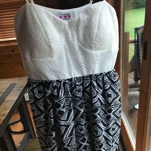 Three Pink Hearts Dress